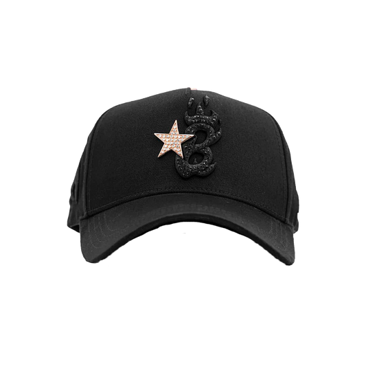 BARBAS HATS B STAR ROSE GOLD